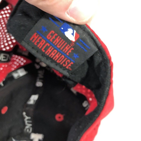 St. Louis Cardinals New Era Hat Cap 9TWENTY Adjustable Red Strap Back One Size - Picture 14 of 16
